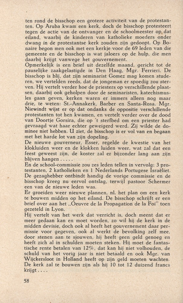Bisschop Niewindt 1842-1852 - 