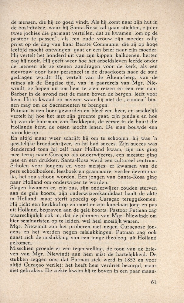 Bisschop Niewindt 1842-1852 - 
