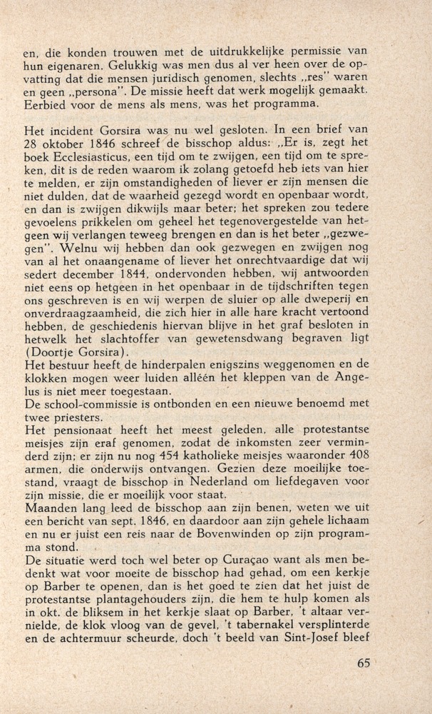 Bisschop Niewindt 1842-1852 - 