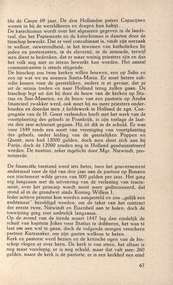 Bisschop Niewindt 1842-1852 - 