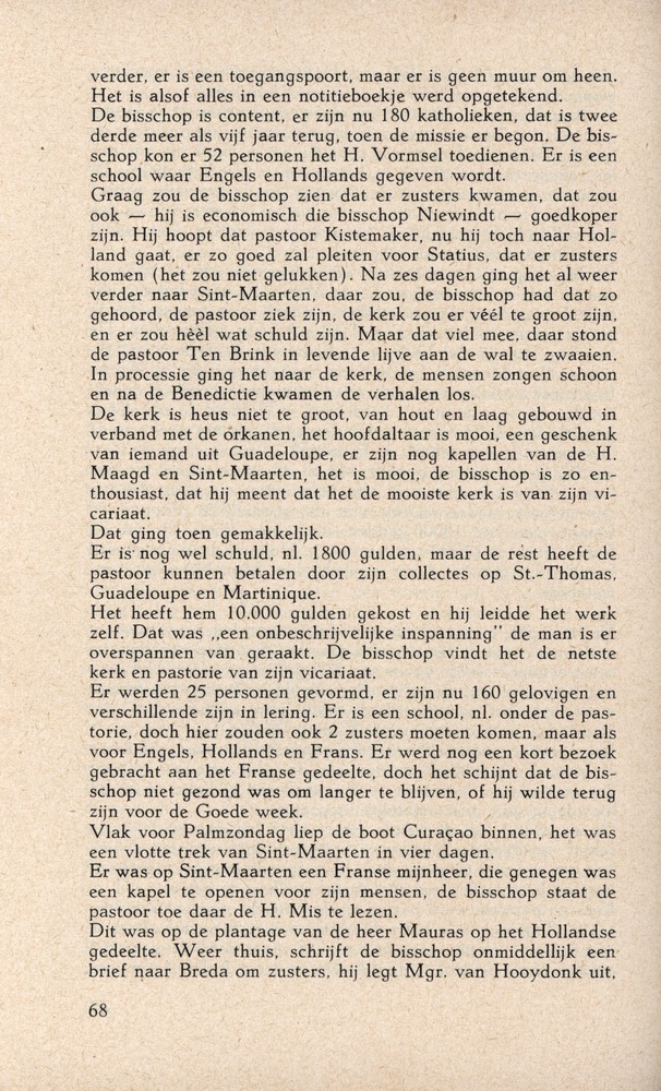 Bisschop Niewindt 1842-1852 - 