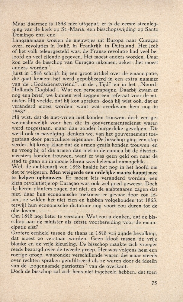 Bisschop Niewindt 1842-1852 - 