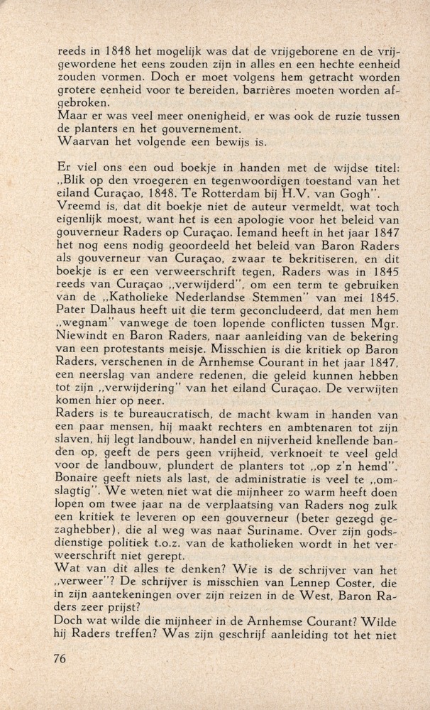 Bisschop Niewindt 1842-1852 - 