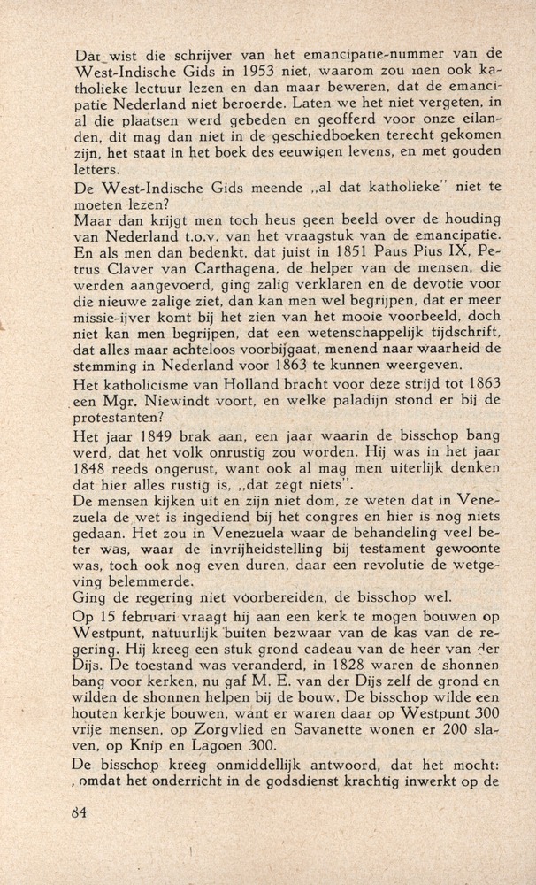 Bisschop Niewindt 1842-1852 - 