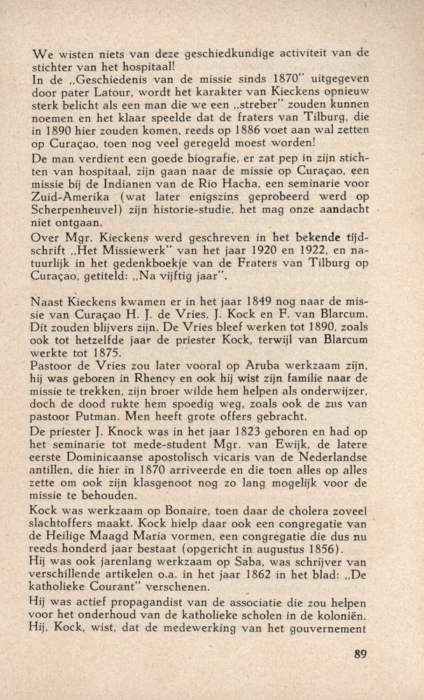 Bisschop Niewindt 1842-1852 - 