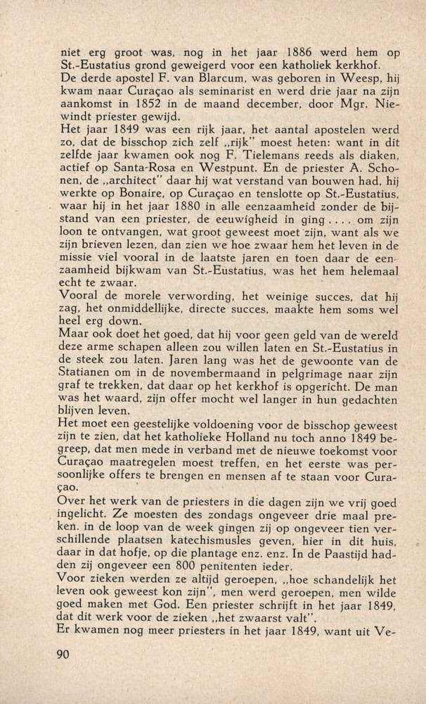 Bisschop Niewindt 1842-1852 - 