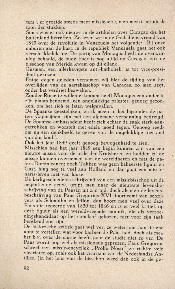 Bisschop Niewindt 1842-1852 - 