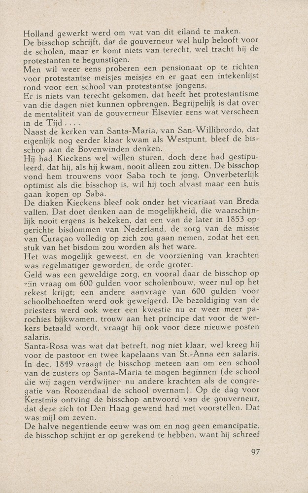 Bisschop Niewindt 1842-1852 - 