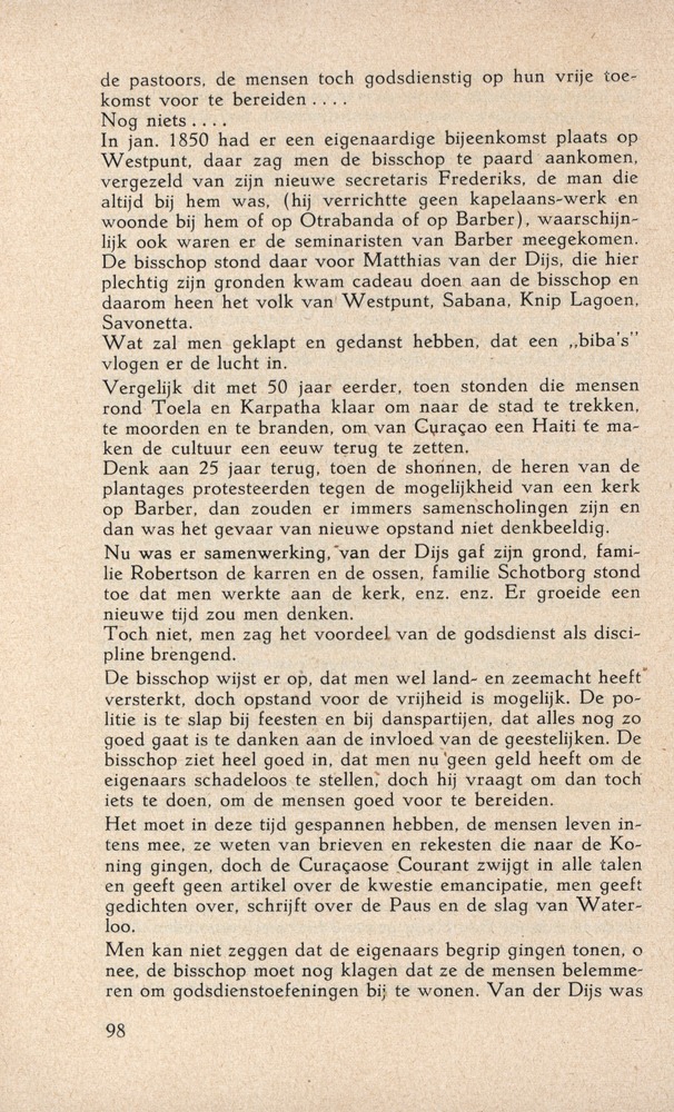 Bisschop Niewindt 1842-1852 - 
