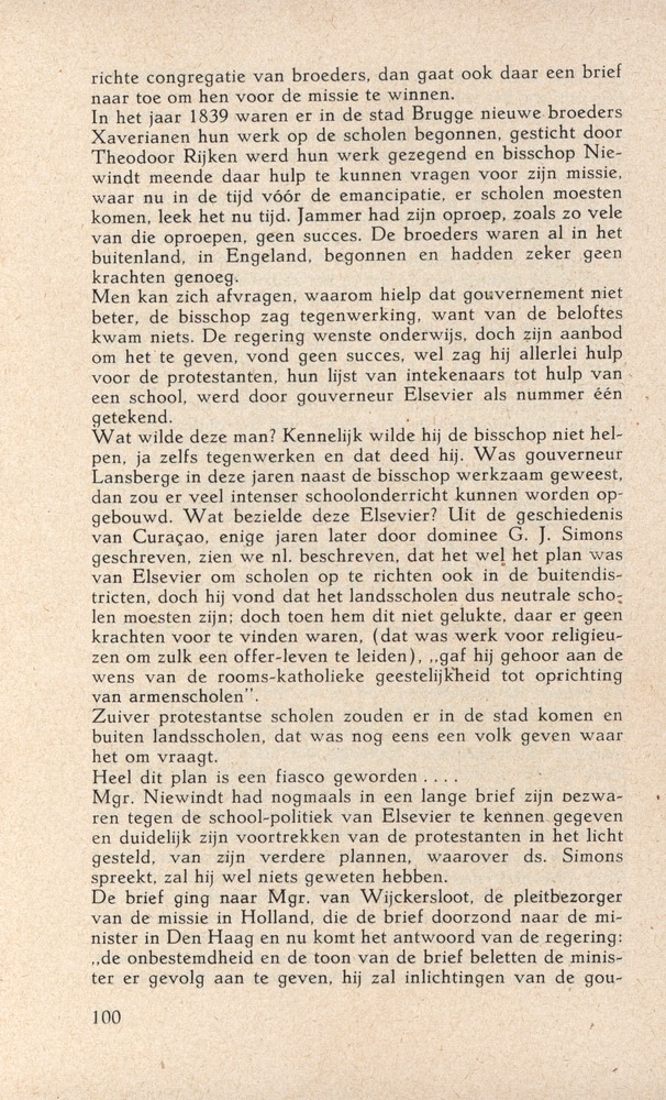 Bisschop Niewindt 1842-1852 - 