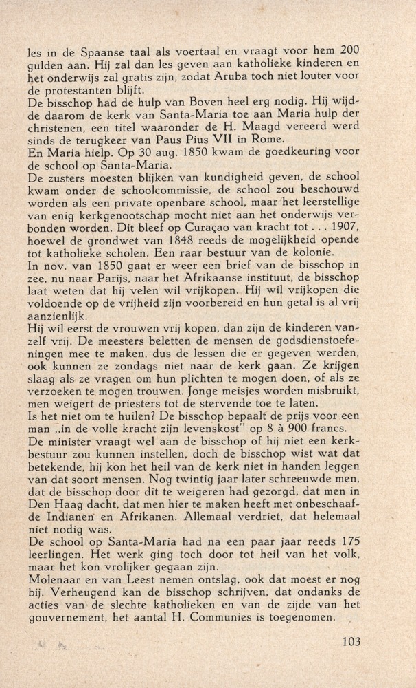 Bisschop Niewindt 1842-1852 - 