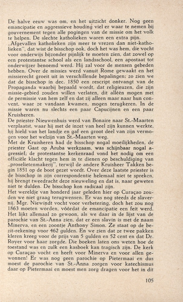 Bisschop Niewindt 1842-1852 - 