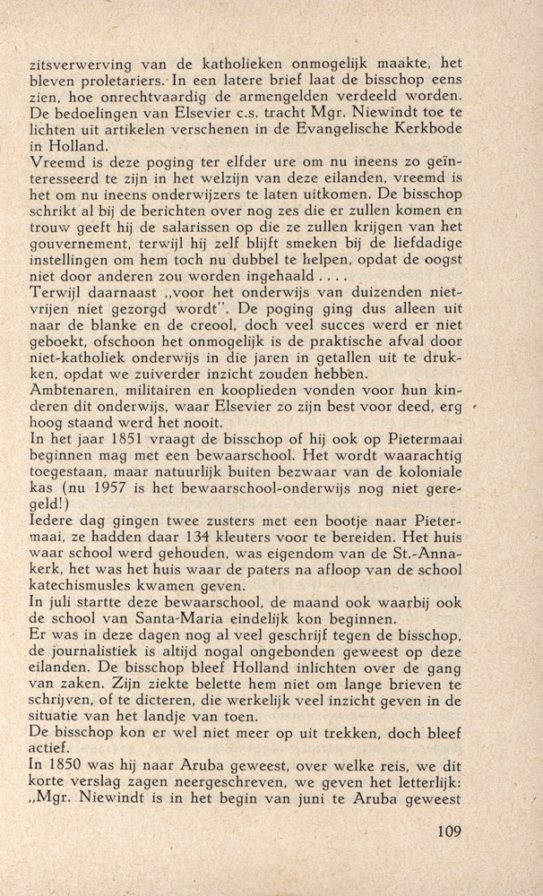 Bisschop Niewindt 1842-1852 - 