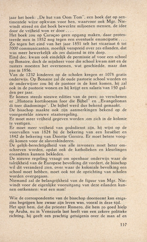 Bisschop Niewindt 1842-1852 - 