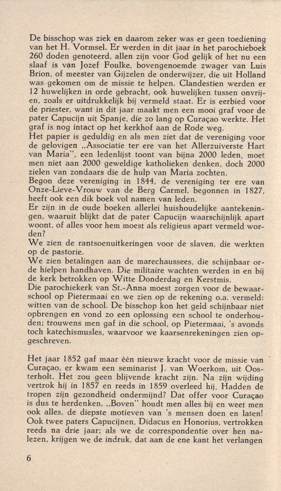 Laatste jaren van Mgr. Niewindt 1852-1860 - 