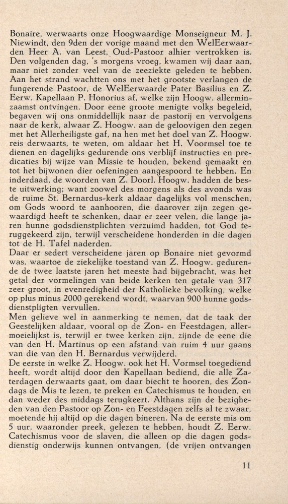 Laatste jaren van Mgr. Niewindt 1852-1860 - 