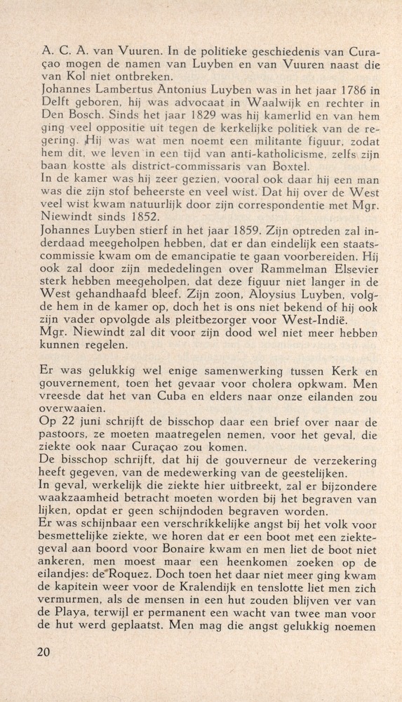 Laatste jaren van Mgr. Niewindt 1852-1860 - 
