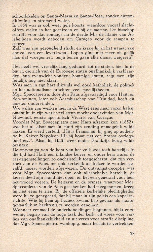 Laatste jaren van Mgr. Niewindt 1852-1860 - 