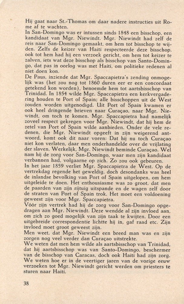 Laatste jaren van Mgr. Niewindt 1852-1860 - 