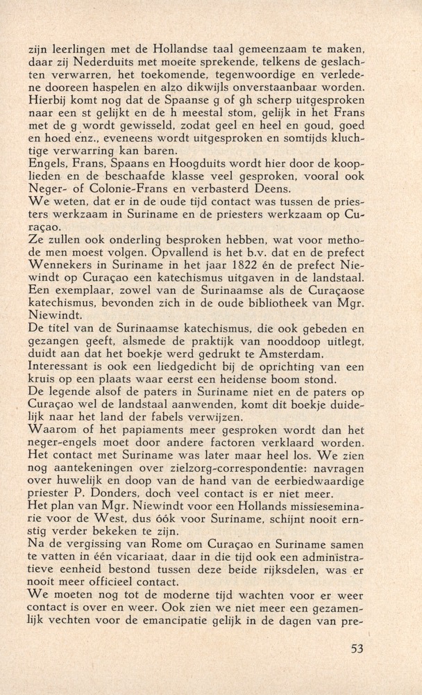 Laatste jaren van Mgr. Niewindt 1852-1860 - 