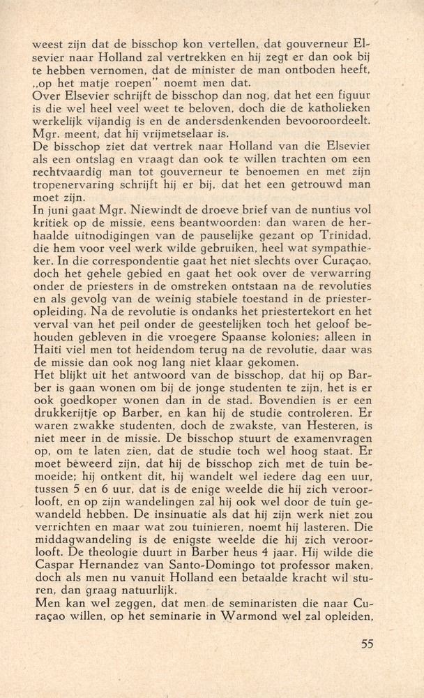 Laatste jaren van Mgr. Niewindt 1852-1860 - 