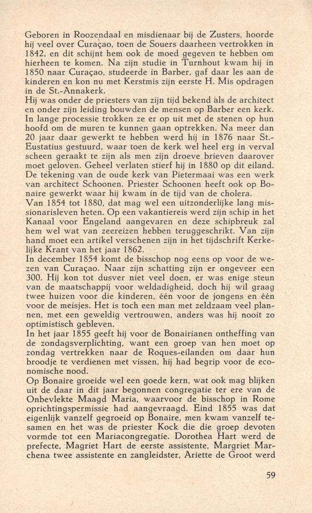 Laatste jaren van Mgr. Niewindt 1852-1860 - 