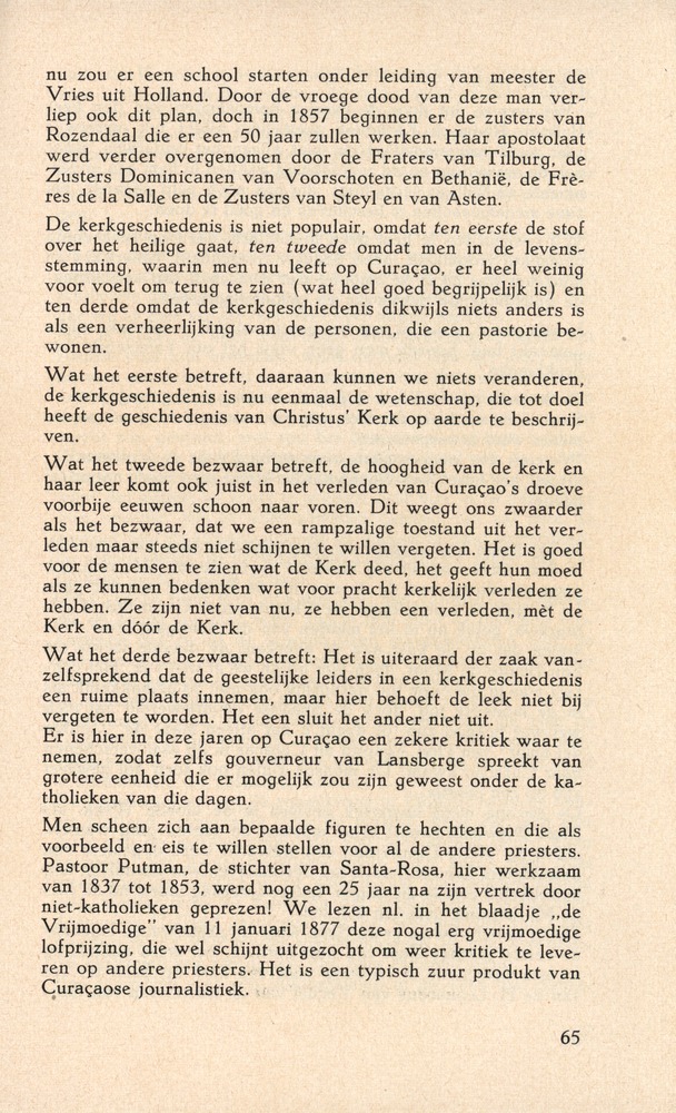 Laatste jaren van Mgr. Niewindt 1852-1860 - 