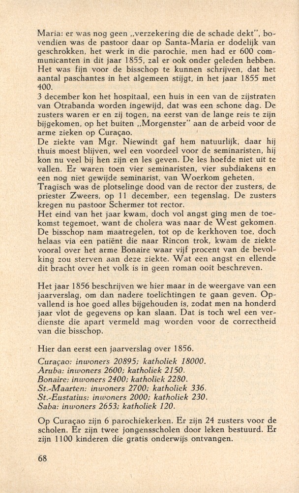 Laatste jaren van Mgr. Niewindt 1852-1860 - 