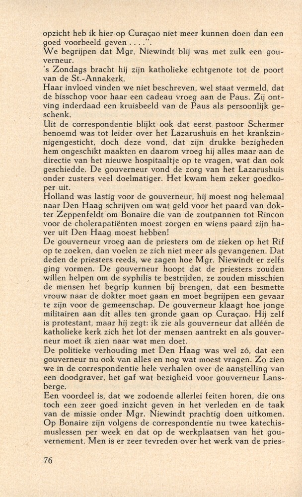 Laatste jaren van Mgr. Niewindt 1852-1860 - 