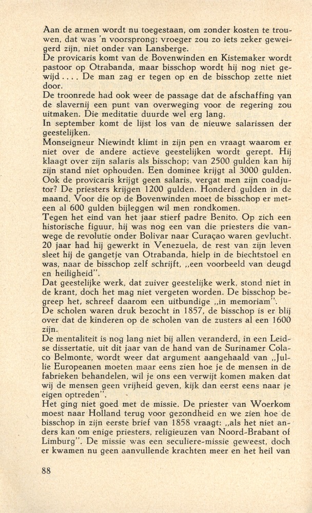 Laatste jaren van Mgr. Niewindt 1852-1860 - 