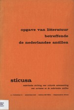 Opgave van litteratuur betreffende de Nederlandse Antillen