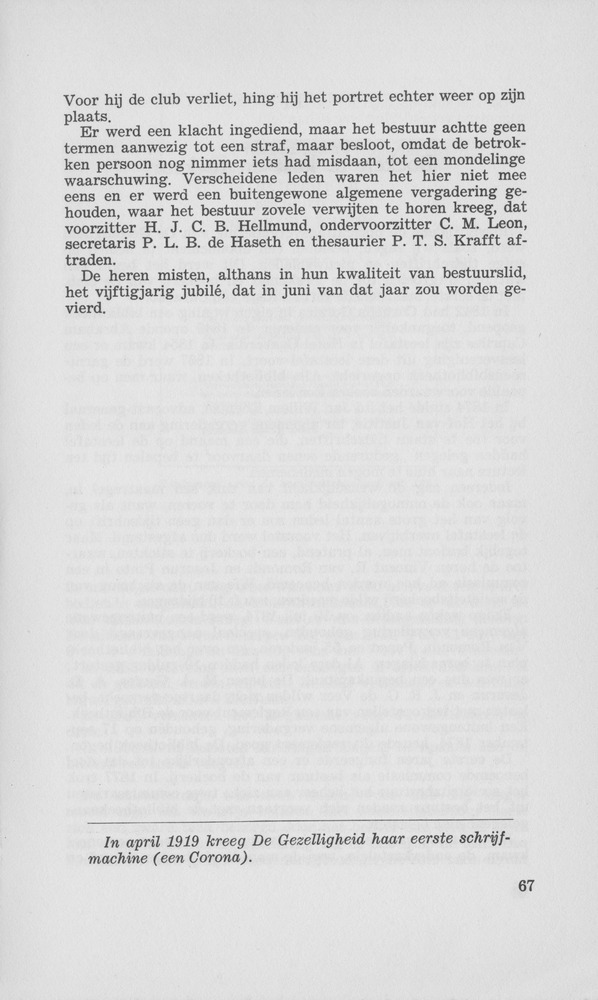 Honderd jaar gezelligheid in De Gezelligheid 1871 - 1971 - 