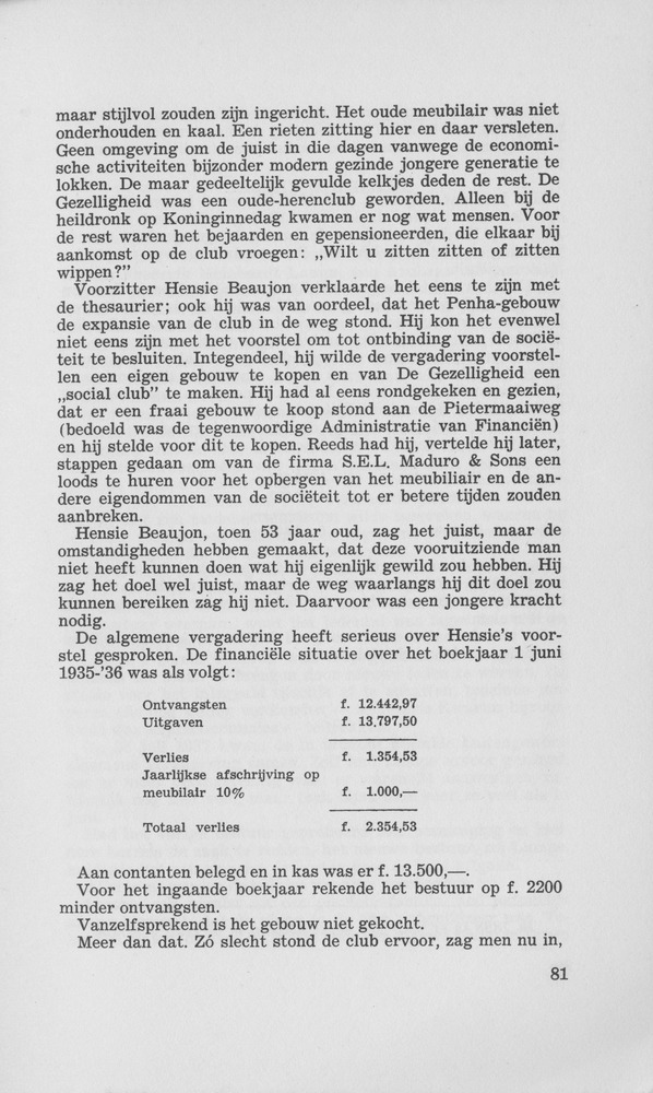 Honderd jaar gezelligheid in De Gezelligheid 1871 - 1971 - 