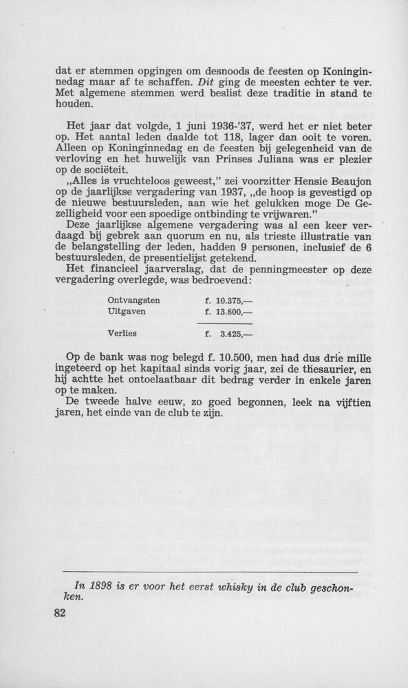 Honderd jaar gezelligheid in De Gezelligheid 1871 - 1971 - 