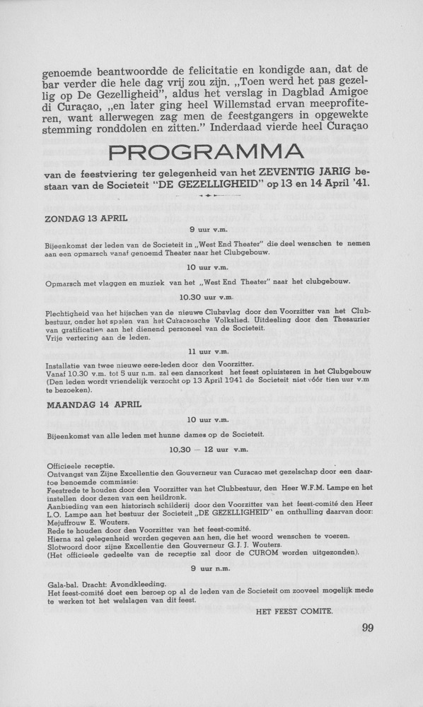 Honderd jaar gezelligheid in De Gezelligheid 1871 - 1971 - 