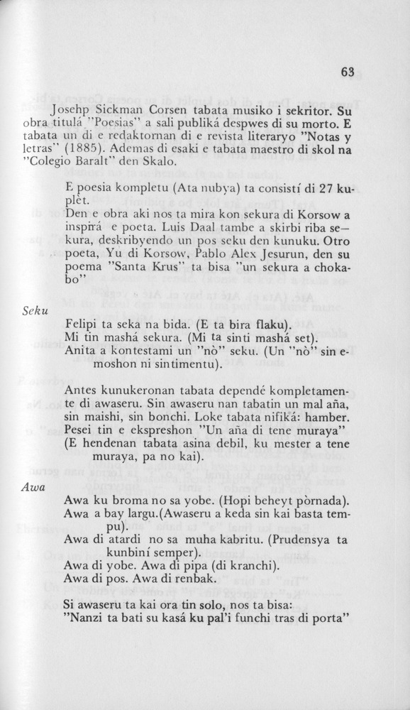 Mi lenga (Di dos tomo) - 