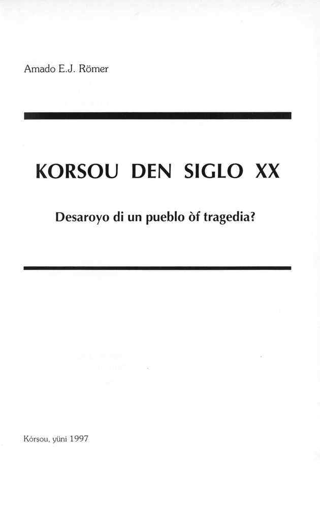 Koṛsou den siglo XX - 