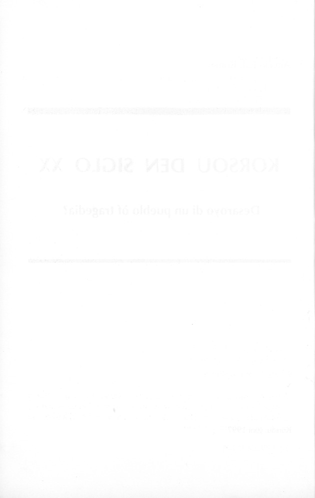 Koṛsou den siglo XX - 