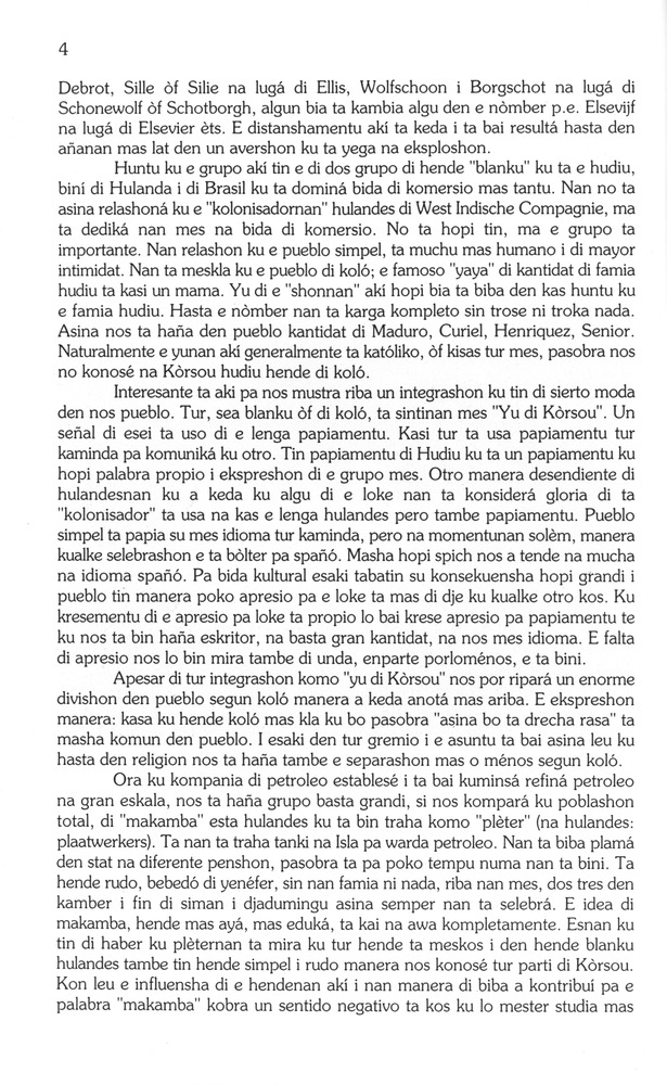 Koṛsou den siglo XX - 
