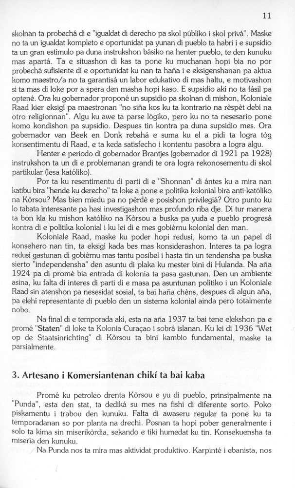 Koṛsou den siglo XX - 
