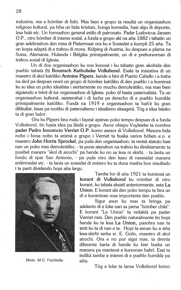 Koṛsou den siglo XX - 