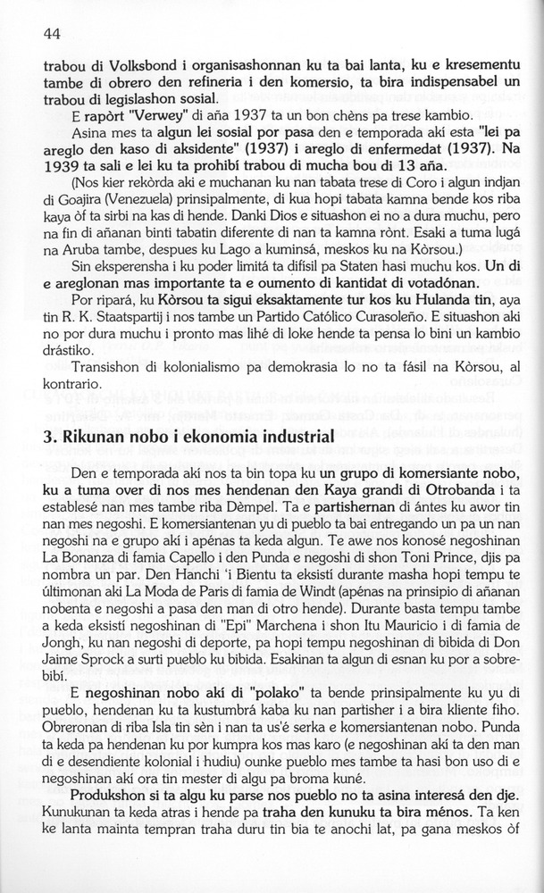 Koṛsou den siglo XX - 