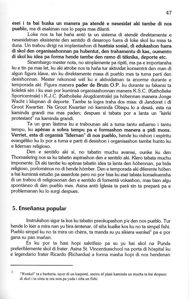 Koṛsou den siglo XX - 