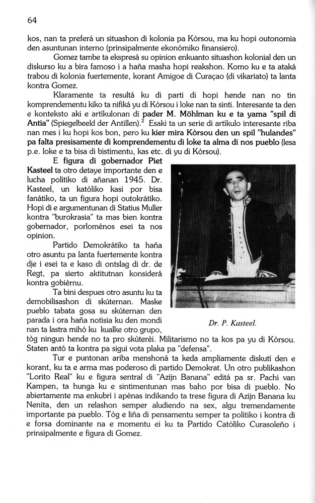 Koṛsou den siglo XX - 
