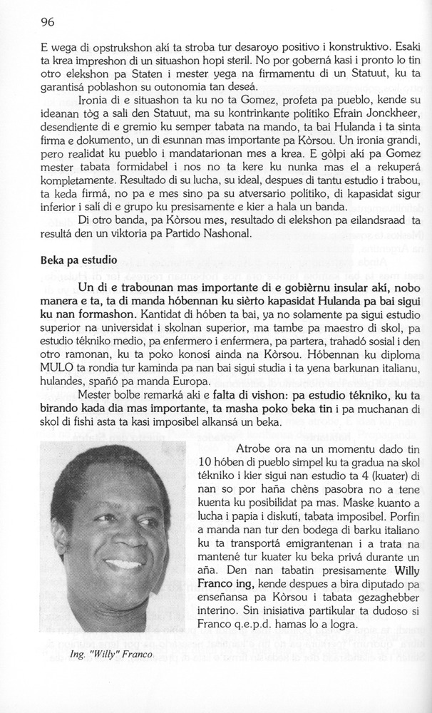 Koṛsou den siglo XX - 