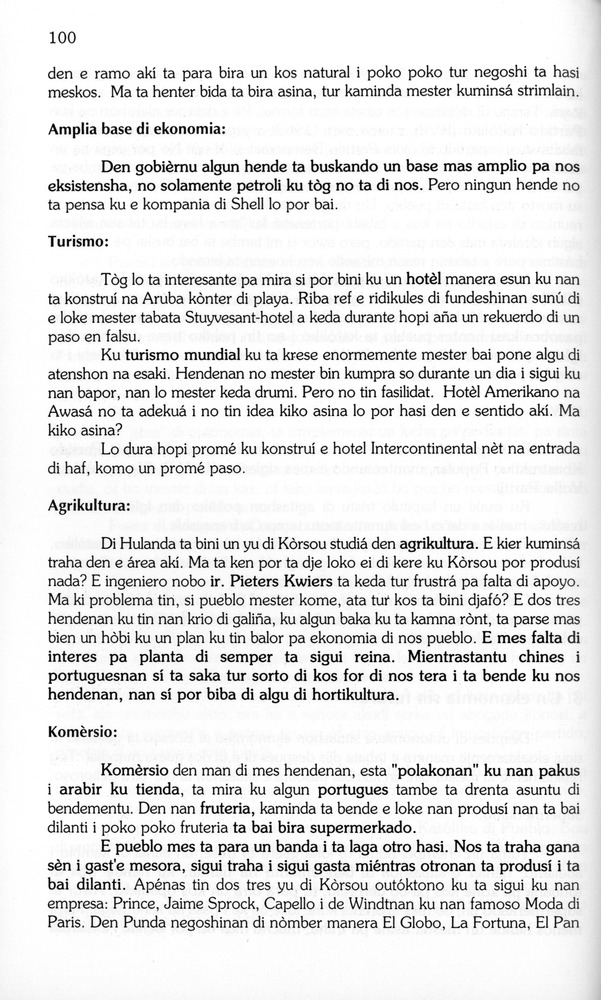 Koṛsou den siglo XX - 