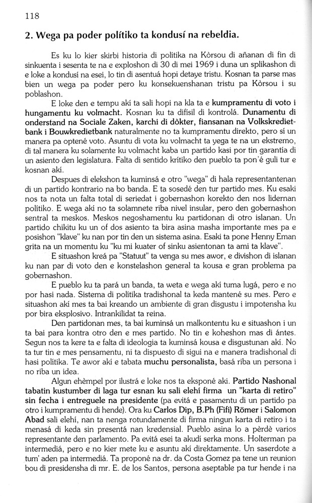 Koṛsou den siglo XX - 