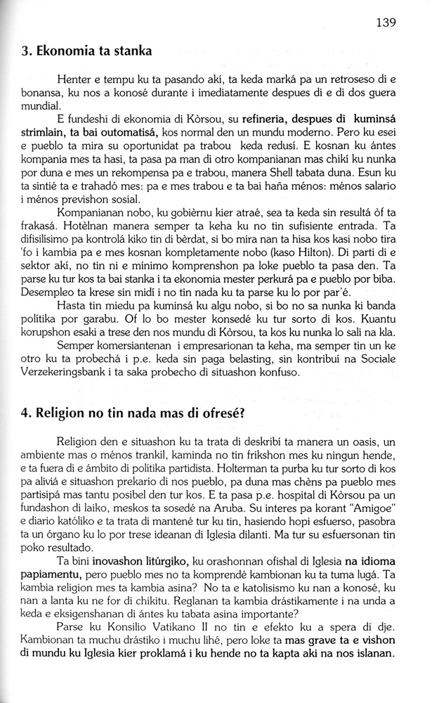 Koṛsou den siglo XX - 