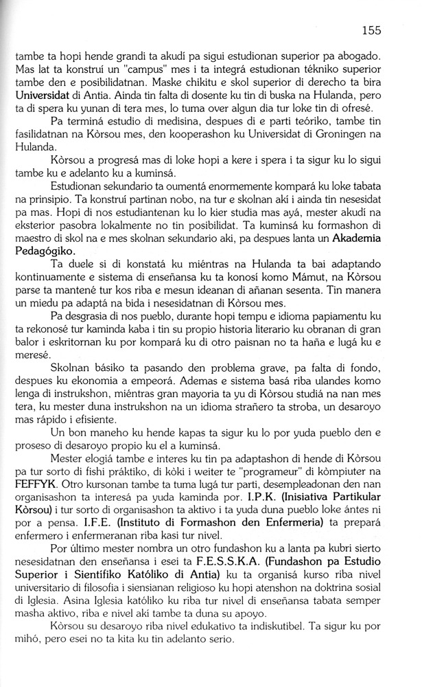 Koṛsou den siglo XX - 