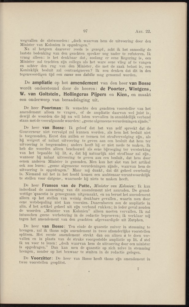Handelingen over de reglementen op het beleid der regeering in de koloniën Suriname en Curaçao - 